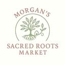 Morgan's Sacred Roots Market logo
